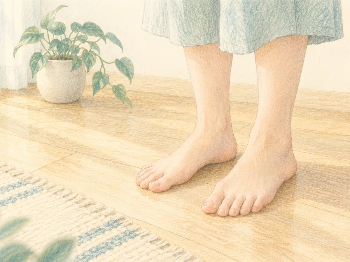 あしの指、使えていますか?|足指・足首と、腰・ひざの関係